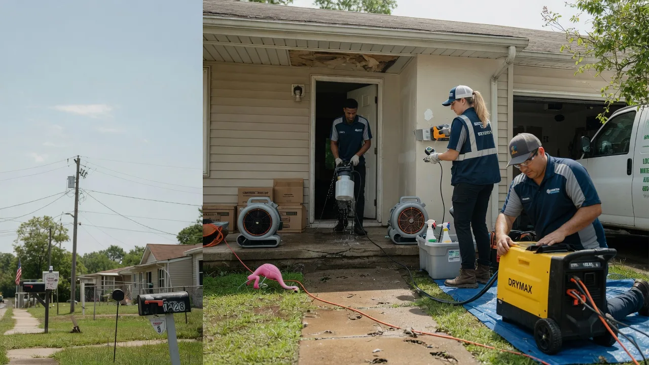 Storm Damage Water Removal in Brownfield, TX near me